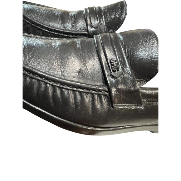 SAS Ace Men\'s Black Leather Slip-on Comfort Loafers  11 N  Office Formal Church main image 11